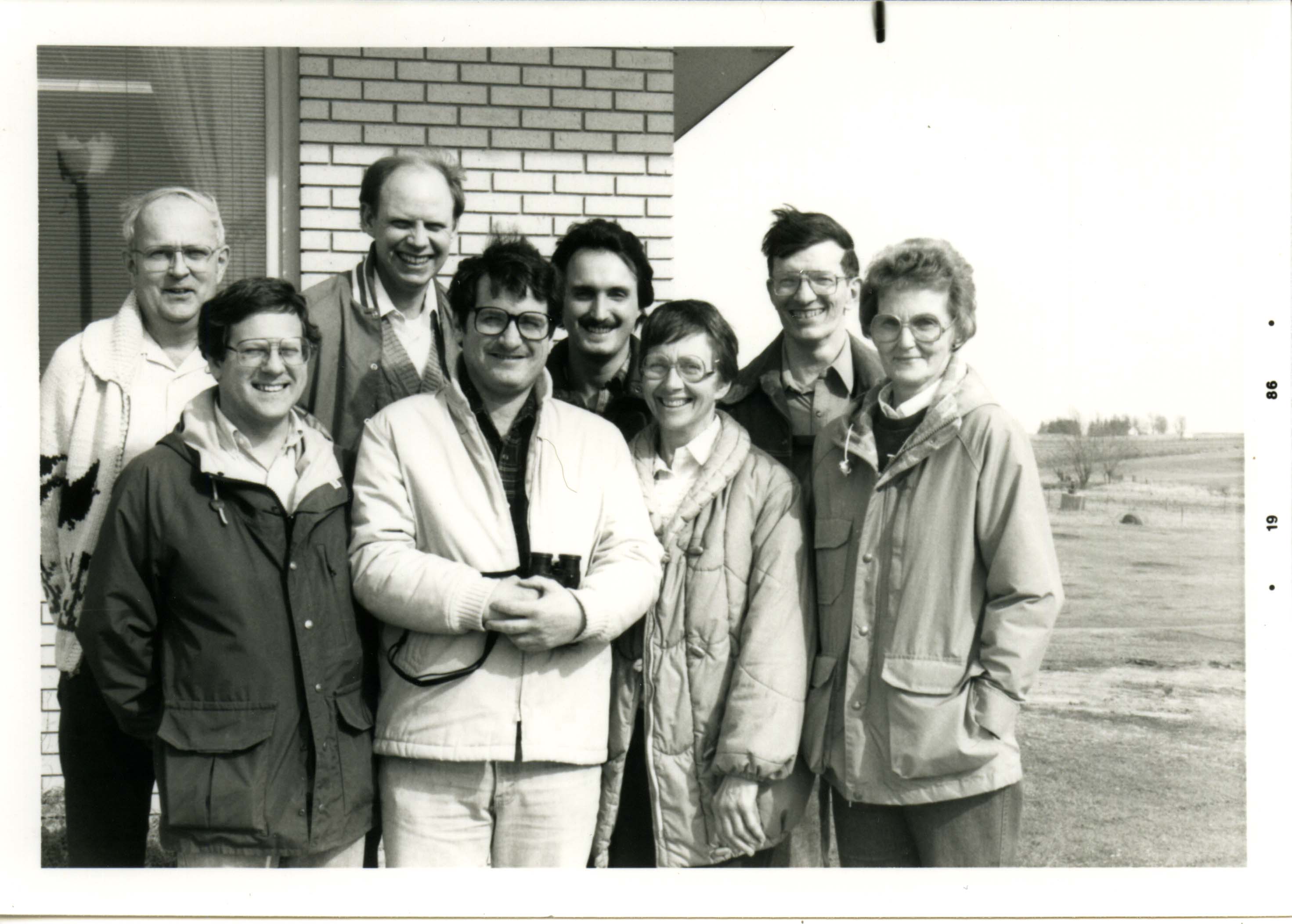 Iowa Ornithologists' Union board of directors, 1986